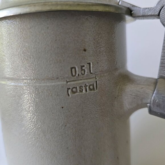 Vintage Bayern 0.5L German Beer Stein With Lid By Rastal Summerschool 1984 - Picture 13 of 16